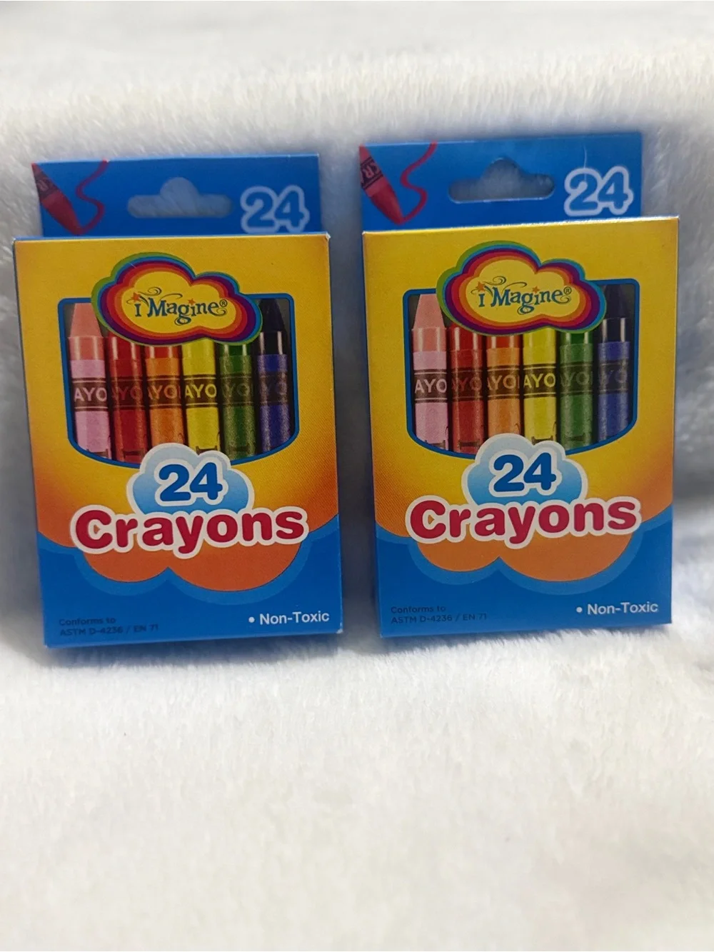 24 Crayons Set - NEW Imagine